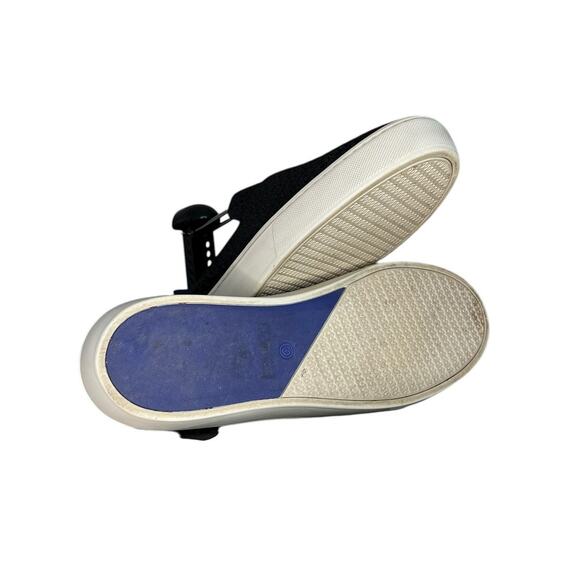 Womens Rothy's The Original Slip On Sneakers Black Honeycomb Knit Size 9.5 - Picture 5 of 6